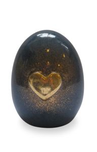 Handmade ceramic funeral urn 'Butterfly'