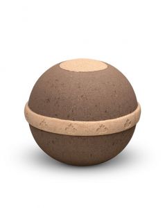 Biodegradable cremation ashes urn