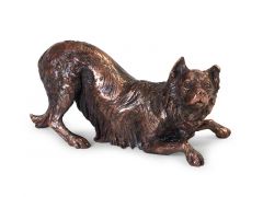 Border Collie keepsake dog urn