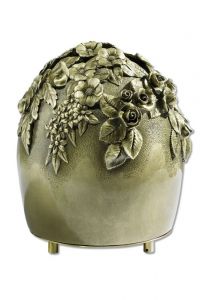 Bronze funeral urn