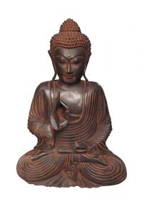 Buddha funeral urn bronze