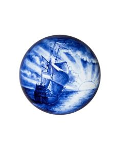 Delft Blue keepsake urn 'Sailing'
