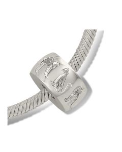 Pet ashes charm/bead 'Cat'