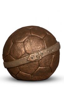 Pet urn 'Football with strap'