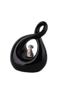 Dog urn 'Infinite love'