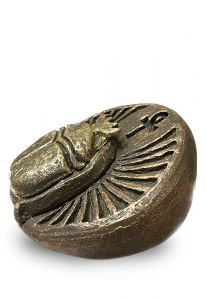 Egyptian keepsake urn for ashes 'Scarab'