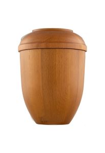 Wooden funeral urn