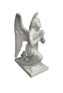 Angel funeral urn bronze