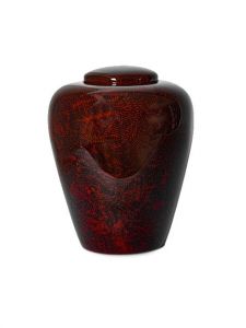 Fiberglass cremation ash urn 'Walnut'