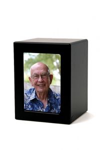 Photo frame funeral urn