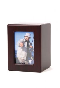 Photo frame funeral urn