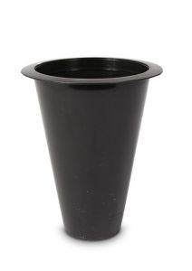 Headstone cemetery vase insert for grave vases