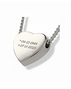 Engraving Ashes Jewellery (approximately 2 weeks additional production time)