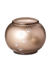 Crystal glass pet urn