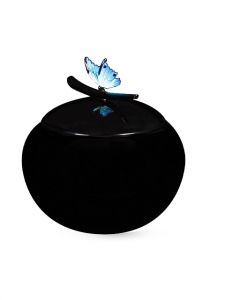 Fiberglass urn 'Butterfly'