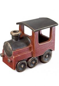 Memorial Figurine of Locomotive – 3D, freestanding, dowel on the bottom