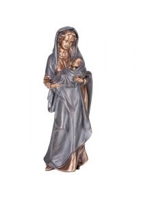 Memorial Statue of Mary and Child in Various Sizes – 3D, freestanding, dowel on the bottom