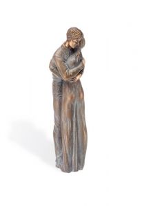Grave Sculpture 'The Embrace' – 3D, freestanding, dowel on the bottom