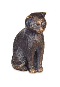 Memorial Statue of a Cat – 3D, freestanding, dowel on the bottom