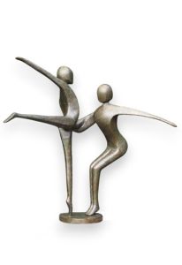 Grave sculpture 'Dancing couple'
