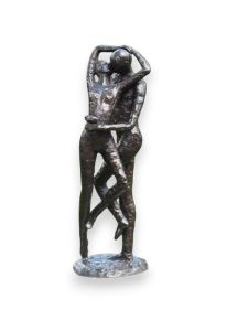 Grave memorial sculpture 'Couple in love'