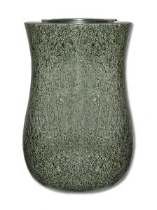 Nature stone memorial vase in different types of granite