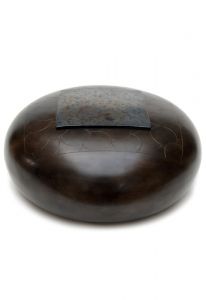 Handmade funeral urn