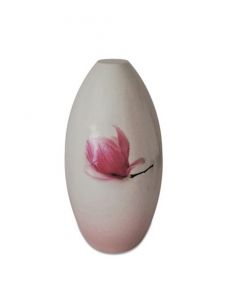 Handmade ceramic funeral urn 'Butterfly'
