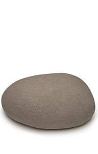 Handmade funeral urn 'boulder / rock'