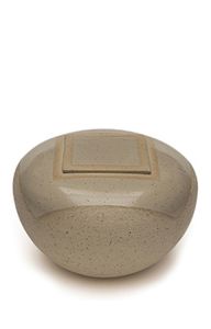 Handmade funeral urn