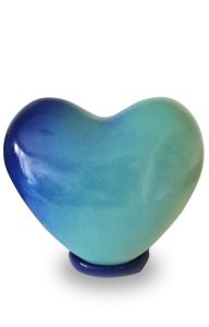 Handmade ceramic funeral urn 'Butterfly'