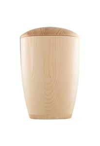 Wooden funeral urn