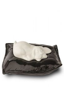 Pet cremation ashes urn 'Sleeping dog' 