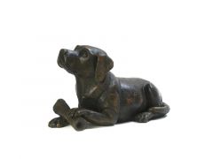 Dog urn 'Dog with bone'