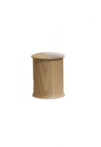 Wooden keepsake ashes urn