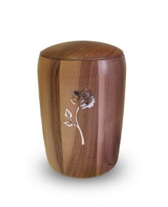 Wooden funeral urn