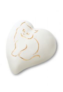 Pet cremation ashes urn 'Cat' 