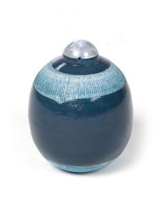 Ceramic funeral urn