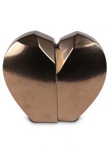 Ceramic cremation ashes urn 'Broken heart'