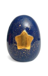 Handmade infant cremation urn 'Star'