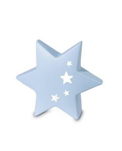 Baby urn star light blue