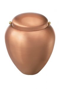 Brass funeral urn cremation ashes