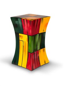 Glassfiber cremation urn 'Multicolor'