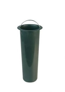 Plastic vase liner for grave vases 