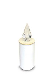 Annual lamp (9 months) for grave- or tombstones - flickering
