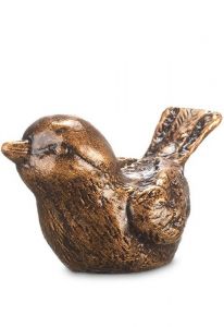 Memorial Statue of a Sitting Bird – Made of Bronze