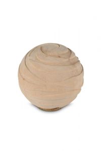 Keepsake urn 'Sfera' natural pine