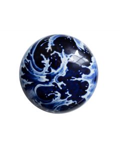 Delft Blue keepsake urn 'The Wave'