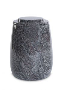 Nature stone funeral urn in different types of granite