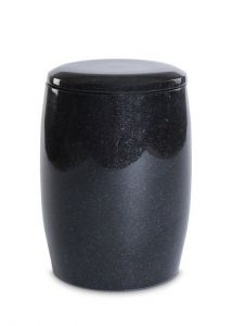 Nature stone funeral urn in different types of granite